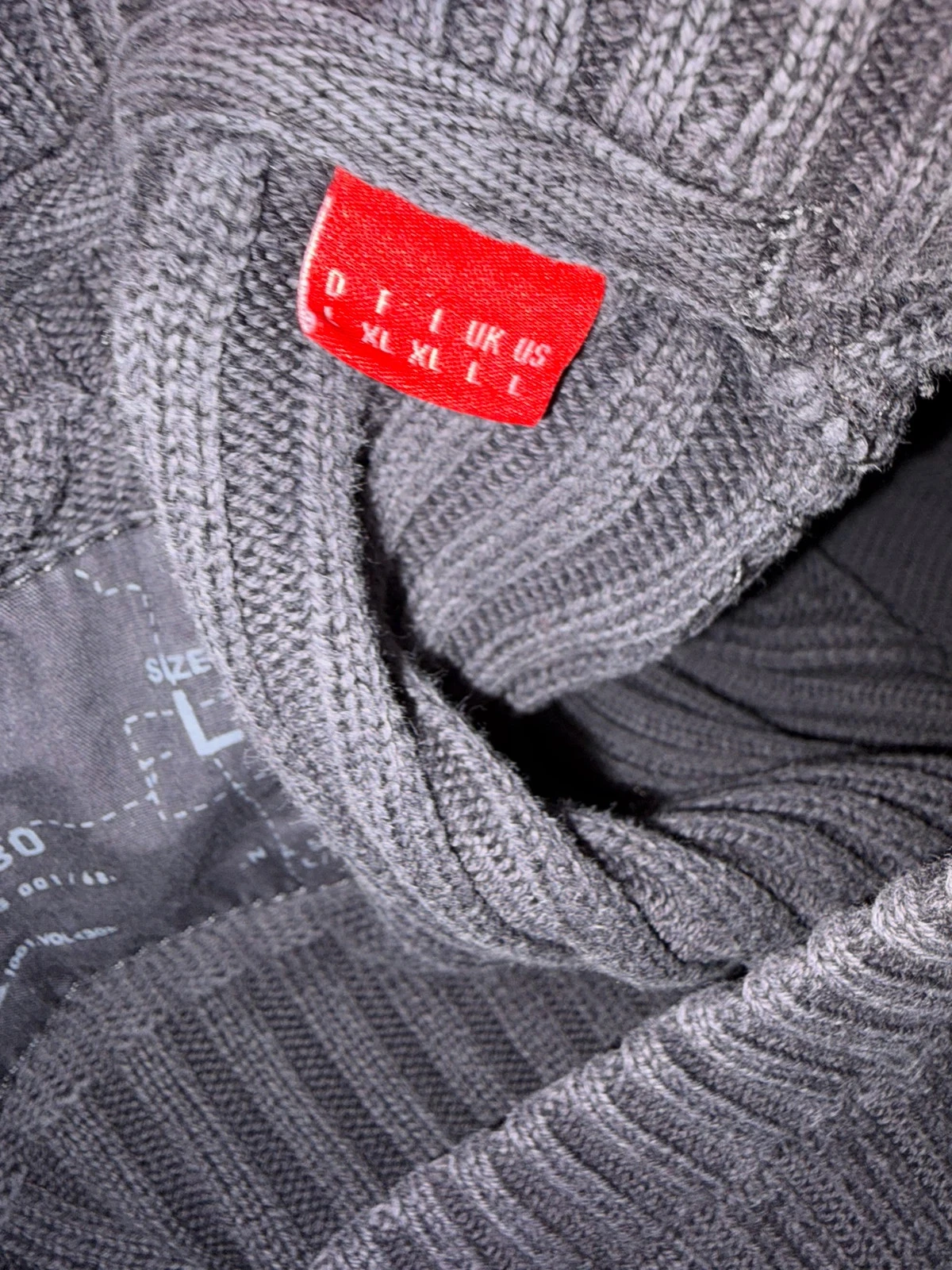 Pull homme esprit taille l propre – photo 8